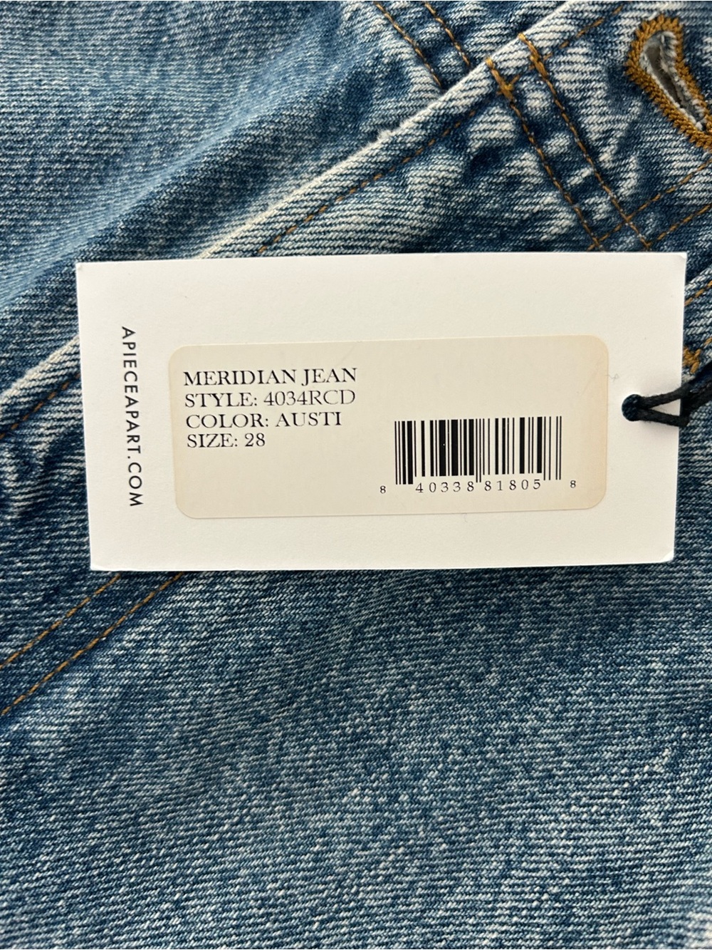 NWT Apiece Apart Meridian jeans - Picture 5 of 7